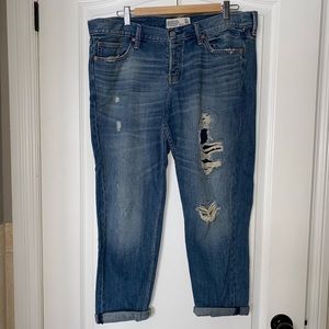A&F Boyfriend Jeans